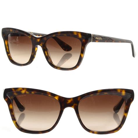 tortoise shell glasses prada